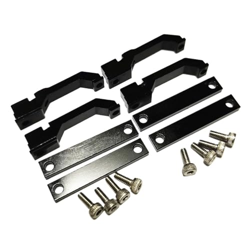Aluminium-Türgriffe for Trax-xas TRX4 for Axial SCX10 RC(Zwart) von YXIUEYINGE