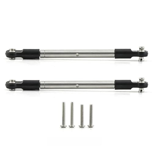Einstellbare Spurstange for die Vorderradlenkung, 304 Edelstahl-Gelenkstange 8997 for Trax-xas Maxx 2.0 WideMaxx 1/10 RC-Auto-Upgrade von YXIUEYINGE