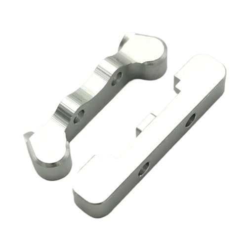 Hinten Arm Montieren Spurstange Halterung for L-osi for Mini-T 2,0 Mini-B LOS214009 Aluminium(Silver) von YXIUEYINGE