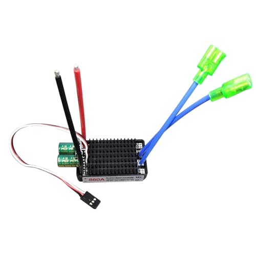 Hochleistungs-12V-24V wasserdichter bidirektionaler RC-ESC-Bürsten-ESC for RC-Autos und Boote 860A Hochleistungs-12V-24V wasserdichter bidirektionaler RC-ESC-Bürsten-ESC for RC-Autos und Boote 860A von YXIUEYINGE