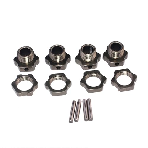 Metall 17mm Hex Radnabenhalterung Adapter 8068 for ZD Racing 1/8 9116 9020 9021 9203 08421 08423 08427 08428 RC Auto Upgrade Teile von YXIUEYINGE