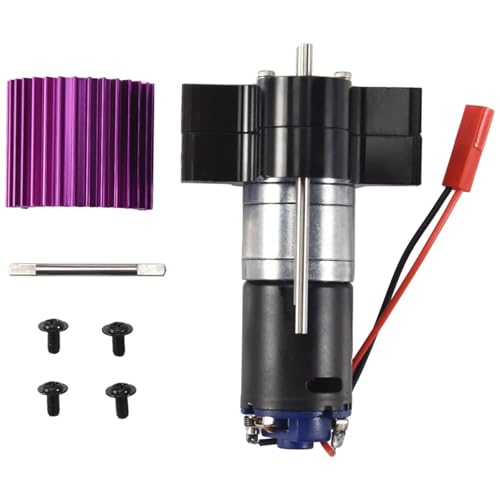 Metall 370 Motor Getriebe Getriebe for WPL C14 C24 B24 B36 for MN D90 D99 MN99S RC Auto Upgrade von YXIUEYINGE