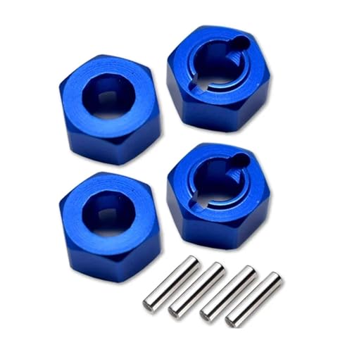 Metall 5mm Dicke Rad Hex Adapter Adapter LOS212011 for L-OSI 1/18 Mini-T 2,0 2WD for Stadium Truck LOS01019 LOS1056 LOS01015(Blauw) von YXIUEYINGE