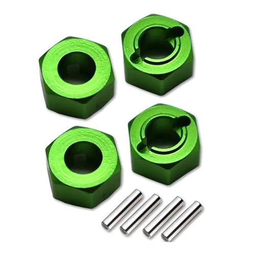 Metall 5mm Dicke Rad Hex Adapter Adapter LOS212011 for L-OSI 1/18 Mini-T 2,0 2WD for Stadium Truck LOS01019 LOS1056 LOS01015(Green) von YXIUEYINGE