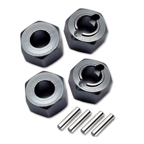 Metall 5mm Dicke Rad Hex Adapter Adapter LOS212011 for L-OSI 1/18 Mini-T 2,0 2WD for Stadium Truck LOS01019 LOS1056 LOS01015(Light Grey) von YXIUEYINGE