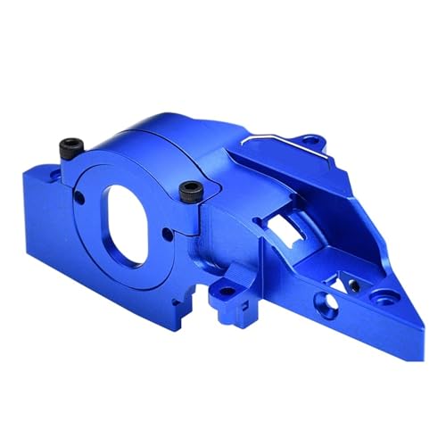 Metall 7075 Quick Release Motor Halterung Basis Getriebe Abdeckung 10777 for TRAX-XAS Mini Maxx Monster Truck 107154-1 RC Auto Upgrade Teile(Blauw) von YXIUEYINGE