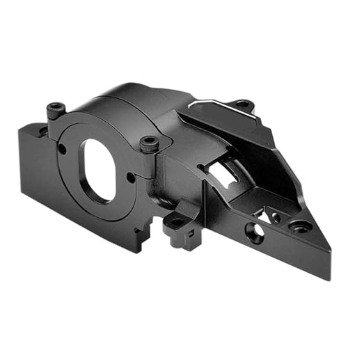 Metall 7075 Quick Release Motor Halterung Basis Getriebe Abdeckung 10777 for TRAX-XAS Mini Maxx Monster Truck 107154-1 RC Auto Upgrade Teile(Zwart) von YXIUEYINGE