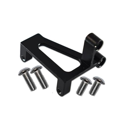 Metall Aluminium Legierung Servo Halterung 8240X ​​für Trax-xas 1/10 TRX4 G500 TRX6 G63 RC Crawler Auto Upgrade Teile(Zwart) von YXIUEYINGE