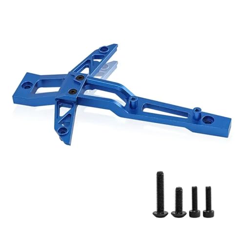 Metall Front Chassis Brace 8921 for TRAX-XAS 1/8 MAXX for Slash 1/10 MAXX RC Auto Upgrade Teile Zubehör(Blauw) von YXIUEYINGE