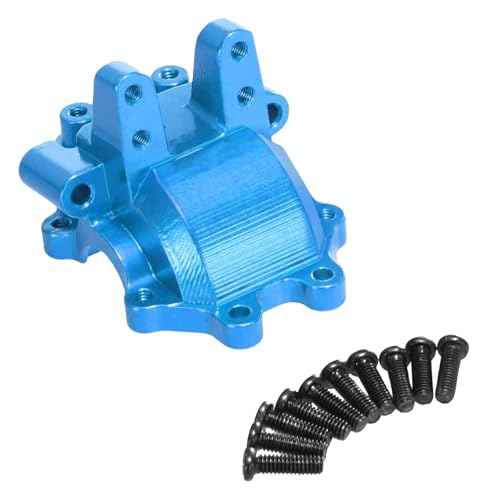 Metall Front Getriebe Differential Gehäuse Vordere Abdeckung Geeignet for MJX for Hyper GO 1/14 14210 14209 H14BM Upgrade Zubehör(Blauw) von YXIUEYINGE
