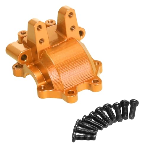 Metall Front Getriebe Differential Gehäuse Vordere Abdeckung Geeignet for MJX for Hyper GO 1/14 14210 14209 H14BM Upgrade Zubehör(Gold) von YXIUEYINGE