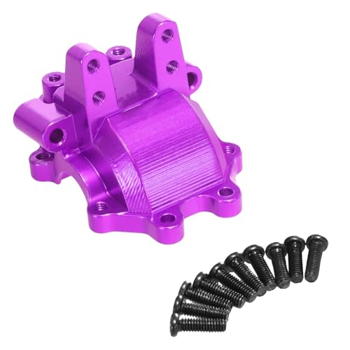 Metall Front Getriebe Differential Gehäuse Vordere Abdeckung Geeignet for MJX for Hyper GO 1/14 14210 14209 H14BM Upgrade Zubehör(Purple) von YXIUEYINGE