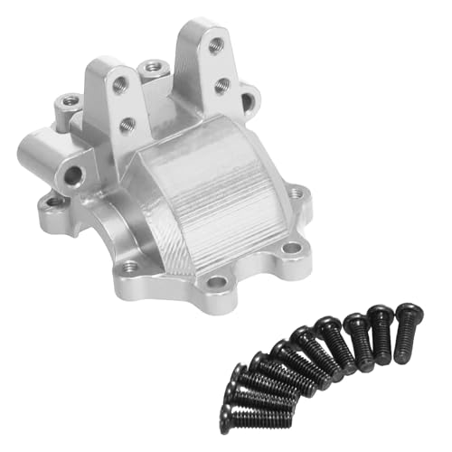 Metall Front Getriebe Differential Gehäuse Vordere Abdeckung Geeignet for MJX for Hyper GO 1/14 14210 14209 H14BM Upgrade Zubehör(Silver) von YXIUEYINGE