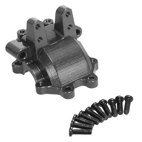 Metall Front Getriebe Differential Gehäuse Vordere Abdeckung Geeignet for MJX for Hyper GO 1/14 14210 14209 H14BM Upgrade Zubehör(Titanium) von YXIUEYINGE