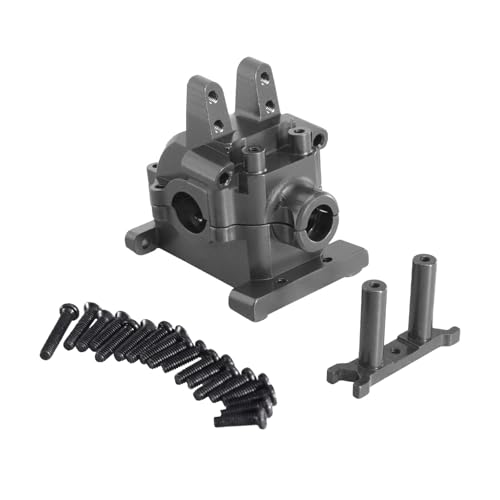 Metall Front Getriebe Gehäuse Differential Fall for MJX for Hyper Go 14211 14209 14210 14301 14302 14303 1/14 RC Auto Upgrade Teile(Titanium) von YXIUEYINGE