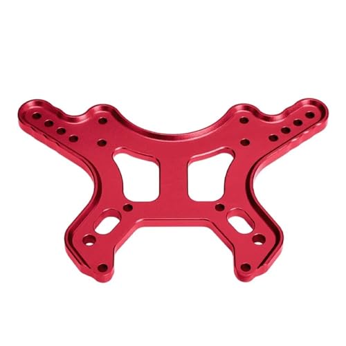 Metall Front Shock Absorber Turm Halterung Platte AR330220 ARA320686 for ARR-MA 1/7 for FIRETEAM 1/8 for Outcast for Notorious V5 6S(Rood) von YXIUEYINGE