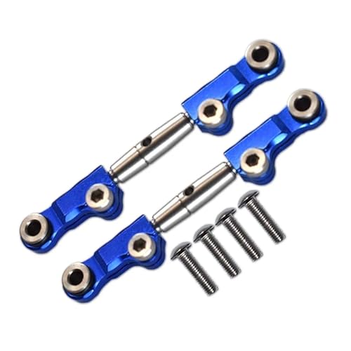 Metall Front Upper Arm Spurstange Link LOS214013 for L-OSI 1/18 Mini-T 2,0 2WD for Stadium Truck LOS01019 LOS1056 LOS01015(Blauw) von YXIUEYINGE
