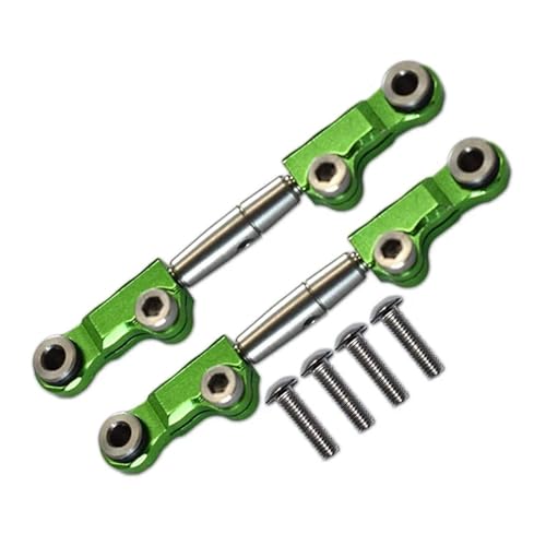 Metall Front Upper Arm Spurstange Link LOS214013 for L-OSI 1/18 Mini-T 2,0 2WD for Stadium Truck LOS01019 LOS1056 LOS01015(Green) von YXIUEYINGE