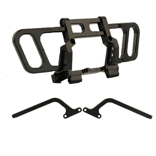 Metall-Frontstoßstange Bull Bar for Axial for Wraith for Spawn 1/10 RC Crawler Car Upgrades Teile Zubehör, Schwarz Metall-Frontstoßstange Bull Bar for Axial for Wraith for Spawn 1/10 RC Crawler Car Upgrades Teile Zubehör, Schwarz von YXIUEYINGE