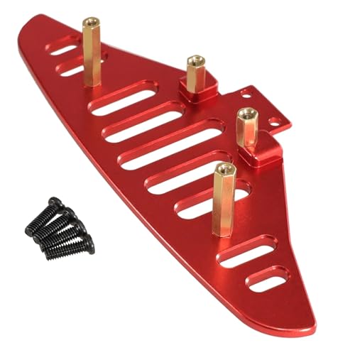 Metall-Frontstoßstange ist geeignet for MJX for Hyper GO 14301 14302 14303 1/14 RC-Auto, anfällige Teile, Metall-Upgrade-Teile(Rood) von YXIUEYINGE