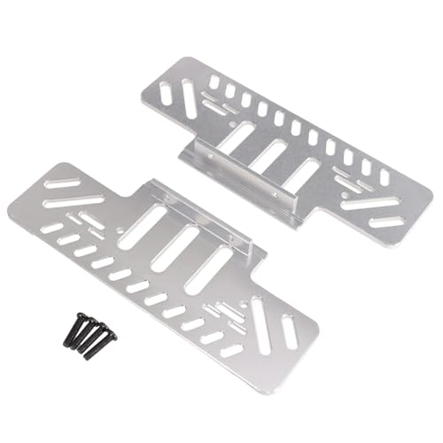 Metall Fuß Pedal Geeignet for MN Modell 1/12 MN128 MN86 G500 Fernbedienung Auto Metall Upgrade Zubehör Teile(Silver) von YXIUEYINGE
