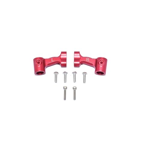 Metall Hinten Körper Post Mount Auto Shell Spalte Feste Halterung AR320365 for ARR-MA 1/7 for FIRETEAM for Limitless 1/8 for Outcast EXB 6S(Rood) von YXIUEYINGE