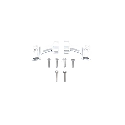 Metall Hinten Körper Post Mount Auto Shell Spalte Feste Halterung AR320365 for ARR-MA 1/7 for FIRETEAM for Limitless 1/8 for Outcast EXB 6S(Silver) von YXIUEYINGE