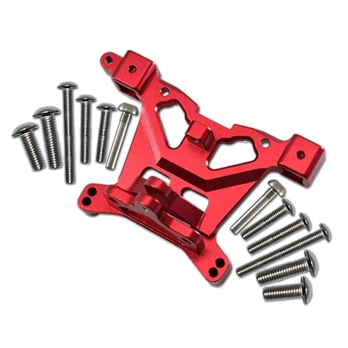 Metall-Hinterkörperhalterung 5314 for Trax-xas 1/10 E REVO E-Revo 2.0 86086-4 4X4 VXL Monster Truck Upgrade-Zubehör(Rood) von YXIUEYINGE