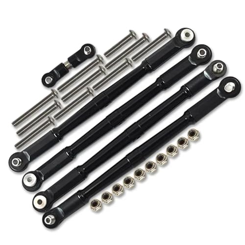 Metall Spurstange AR330221 AR340071 AR330230 for ARR-MA 1/7 for FIRETEAM 1/8 for KRATON for BERÜCHTIGTEN for OUTCAS EXB Talion 6S(Zwart) von YXIUEYINGE
