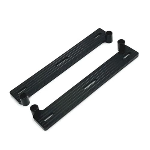 Metall Verbesserte Pedal for WPL 1/16 D62 D64 C64 RC Auto Teile(Zwart) von YXIUEYINGE