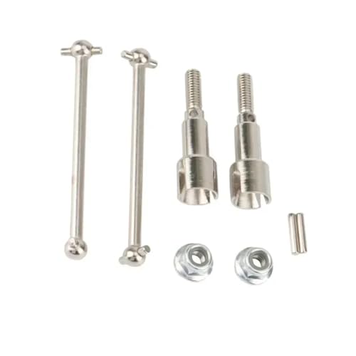 Metall Vorne und Hinten Antriebswelle for HBX 16889 16889A 16890 16890A SG1601 SG1602 RC Auto Upgrade Teile von YXIUEYINGE