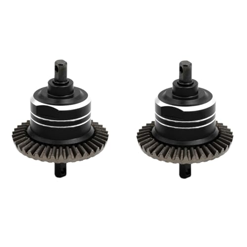 Metalldifferential Stahlgetriebe 5381 6882 5379 for Trax-xas for Slash 4x4 VXL for Stampede for Remo HQ727 1/10 RC Auto Upgrade Teile(2pcs Black) von YXIUEYINGE