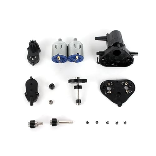 Metallgetriebe 2-Gang-Getriebe Geschwindigkeitsänderungsgetriebe for LDRC P06 LD-P06 LD1201 for Unimog 1/12 RC-Auto-Upgrade-Teile von YXIUEYINGE