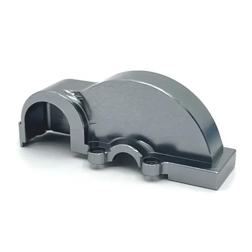 Metallgetriebeabdeckung, Staubschutz, RC-Auto-Upgrade-Teile, Zubehör for Wltoys 1/12 124006 12423 12427 12428 12429(Dark Grey) von YXIUEYINGE