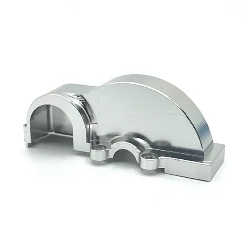 Metallgetriebeabdeckung, Staubschutz, RC-Auto-Upgrade-Teile, Zubehör for Wltoys 1/12 124006 12423 12427 12428 12429(Silver) von YXIUEYINGE