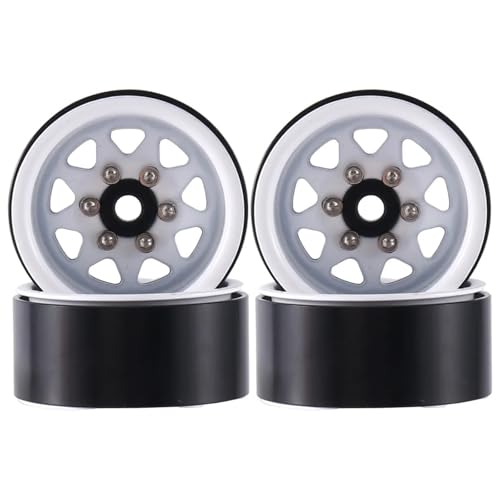 Neue 1-Zoll-Beadlock-Felge Deep Dish Negative Offset 3,78 mm Nabe for 1/18 1/24 RC Crawler Auto for Axial SCX24 AX24 TRX4M FCX24 von YXIUEYINGE