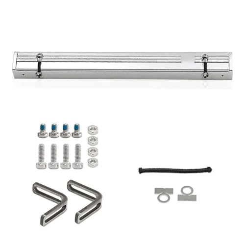 RC-Auto-Seitendachzelt, Schattenmarkise, Regenschutz, Sonnenschutz, Campingzelt for TRAX-XAS TRX4M 1/18 RC-Crawler-Auto, Upgrade-Teile(Silver) von YXIUEYINGE