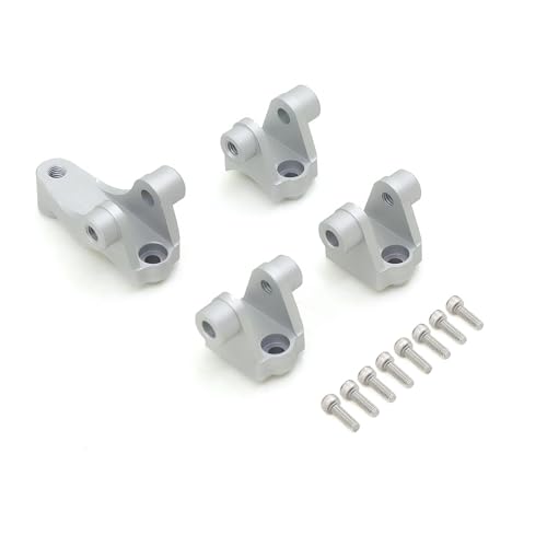 RC-Teile Messingachse Aluminiumlegierung Halterungssatz Aufhängungsglieder Ständer for RC-Crawler-Auto for Trax-xas TRX-4 TRX4 8227 Upgrade-Teile(Yellow) von YXIUEYINGE