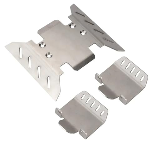 RC-Unterfahrschutz aus Edelstahl, RC-Chassis-Panzerung, Achsschutzplatte, Schutz-Upgrade-Teile, kompatibel mit Axial SCX6 for JLU 1/6 RC-Unterfahrschutz aus Edelstahl, RC-Chassis-Panzerung, Achsschutzplatte, Schutz-Upgrade-Teile, kompatibel mit Axial SCX6 for JLU 1/6 von YXIUEYINGE
