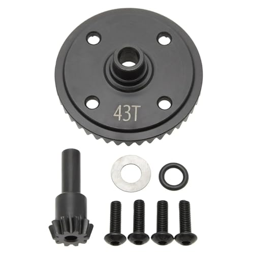 Stahl-Schrägzahnrad for das Hauptdifferential 43T und Eingangszahnrad 10T for ARR-ma 6S 1/7 for Infraction for Limitless for Mojave 1/8 Kraton for Outcast Stahl-Schrägzahnrad for das Hauptdifferential 43T und Eingangszahnrad 10T for ARR-ma 6S 1/7 for Infraction for Limitless for Mojave 1/8 Kraton for Outcast von YXIUEYINGE