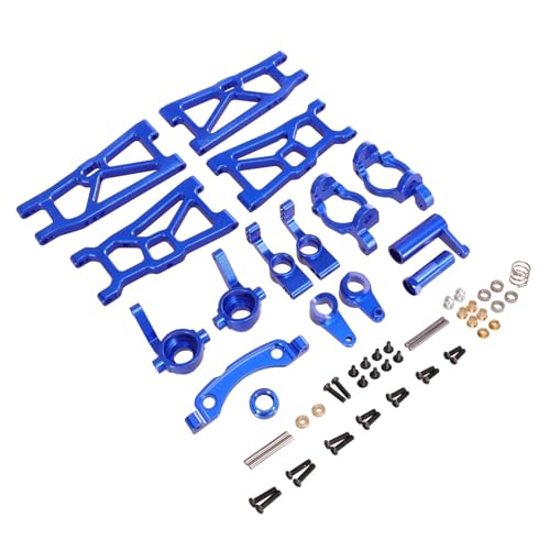 Upgrade-Kit for die Metallschwingenaufhängung for ZD Racing DBX-10 1/10 RC-Car-OP-Umbauzubehör, 6-teiliges Set(Blauw) von YXIUEYINGE