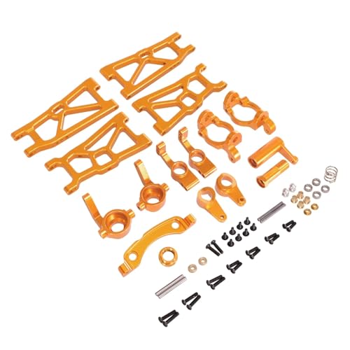 Upgrade-Kit for die Metallschwingenaufhängung for ZD Racing DBX-10 1/10 RC-Car-OP-Umbauzubehör, 6-teiliges Set(Gold) von YXIUEYINGE