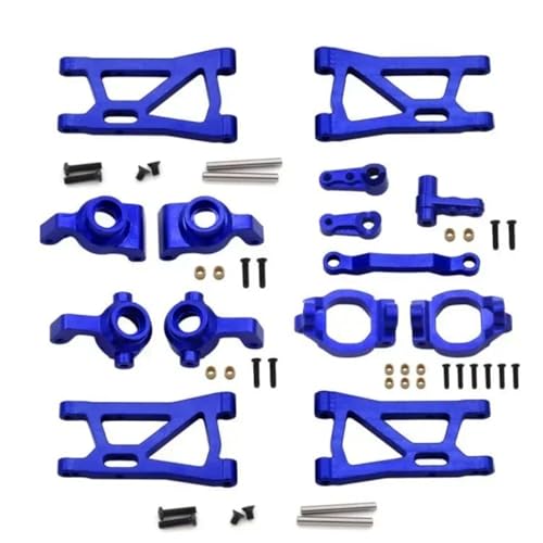 Upgrade-Teile aus Aluminiumlegierung for Remo for Smax 1/16 RC-Auto 1631 1635 1651 1655 Schwingarm-Lenkgruppe Cup-Achshalterung C-Sitz(Blauw) von YXIUEYINGE