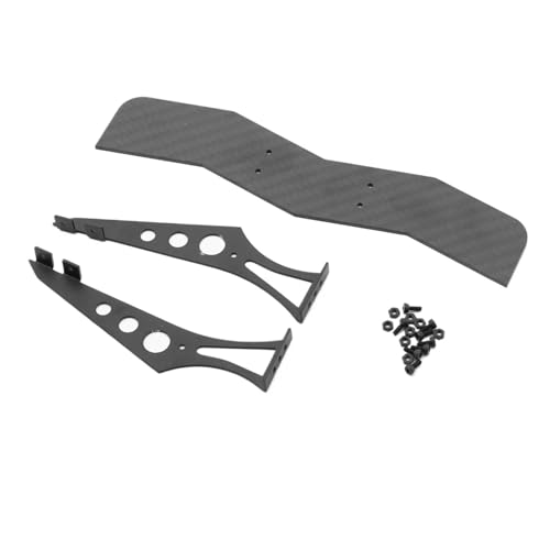 YXIUEYINGE 1/10 RC On-Road Racing Rally Drift Auto Heckflügel Heckspoiler for TAM-IYA TT01 TT02 XV01 PTG2 for HSP 94123 FW06 for Sakura von YXIUEYINGE