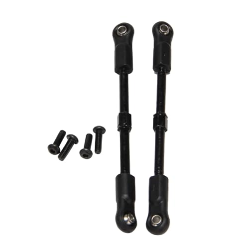 YXIUEYINGE 2PCS Richtung Link Zugstange EA1018 for JLB Racing for Cheetah 1/10 Bürstenlosen RC Auto Teile Zubehör von YXIUEYINGE