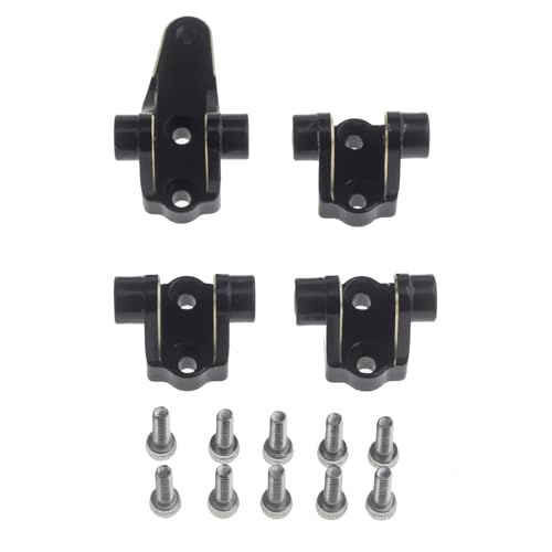 YXIUEYINGE 4-teiliges Messing-Vorder- und Hinterachsmontage-Set Aufhängungsglieder Ständerhalter 8227 for Trxs TRX4 1/10 RC Crawler Car Upgrade-Teile YXIUEYINGE 4-teiliges Messing-Vorder- und Hinterachsmontage-Set Aufhängungsglieder Ständerhalter 8227 for Trxs TRX4 1/10 RC Crawler Car Upgrade-Teile von YXIUEYINGE
