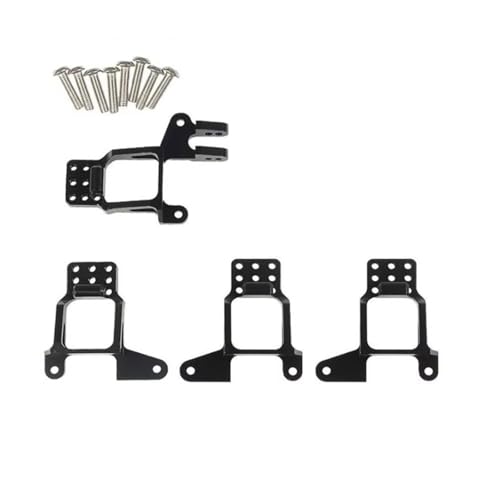 YXIUEYINGE 4PCS Aluminium Vorne und Hinten Schock Türme Halterung for 1/10 RC Crawler TRX-4 for Bronco k5 g500 for Defender TRX-4 8216 Upgrade Teile von YXIUEYINGE