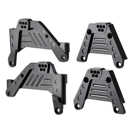 YXIUEYINGE Aluminium Suspension Schock Halter Dämpfer Halterung for Axial SCX10 III for Gladiator 1/10 RC Auto von YXIUEYINGE