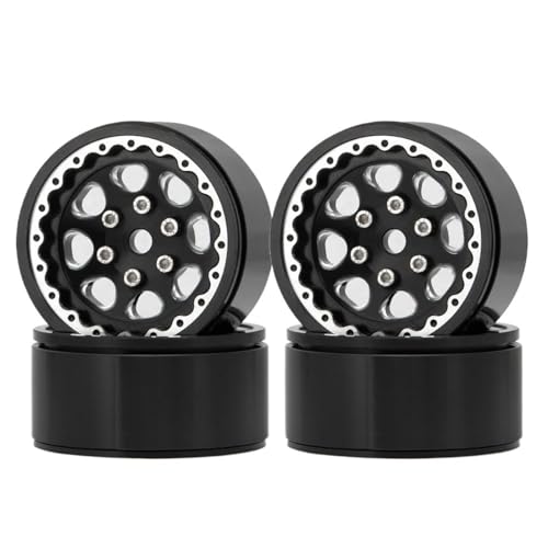 YXIUEYINGE Aluminiumlegierung 1,9 Zoll Beadlock-Felgennaben for Axial SCX10 D90 CC01 1/10 RC Crawler Auto LKW Modell Upgrade Teile von YXIUEYINGE