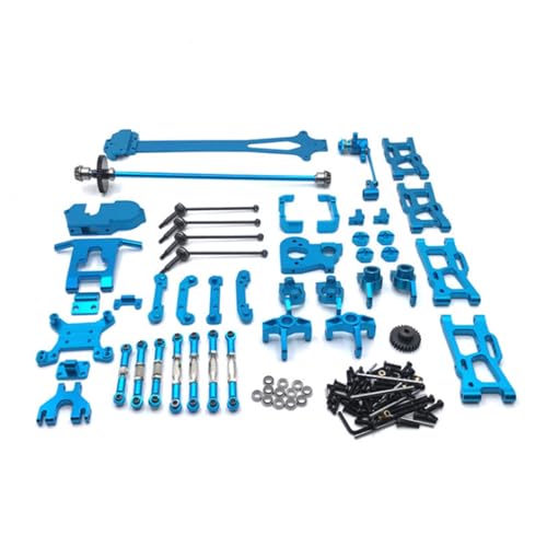YXIUEYINGE Geeignet for WLtoys 1/12 124016 124017 124018 124019 RC Auto Ebene Modifizierte Teile(Blauw) von YXIUEYINGE